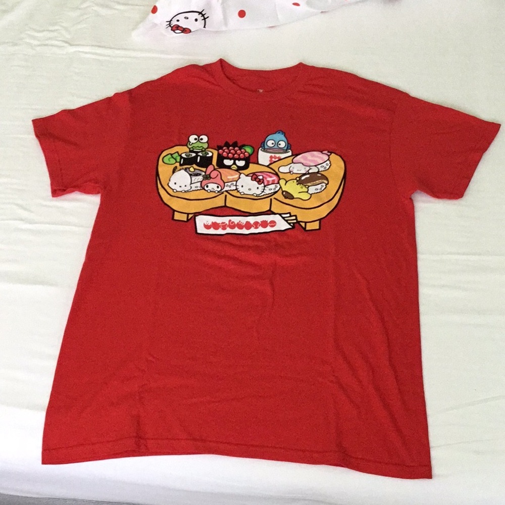 Hello kitty red shirt medium